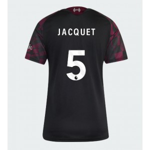 Liverpool Jeremy Jacquet #5 Jalkapallovaatteet Naisten Kolmaspaita 2026-27 Lyhythihainen